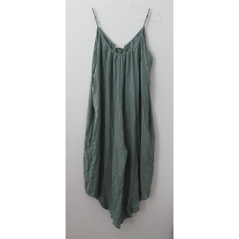 Millib on Womens Baggy Overalls Green Size L PRe-Owned